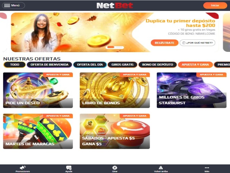Las apuestas para deportes en Netbet